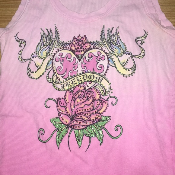Pink Freedom Tanktop - Picture 2 of 3